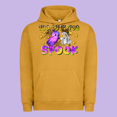 Too Cute Too Spook Urban Hoodie Designed By Lillyallendesigns