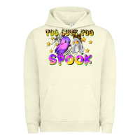 Pigment Pistachio too cute too spook Urban Hoodie - LillyAllenDesigns