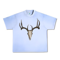 Grape Ice deer skull Urban Heavy Tee - RanaPortraitStore