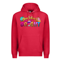Cardinal your future is bright Premium Hoodie - NancyCooperArtShop