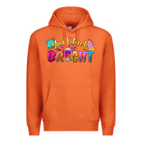 Carrot your future is bright Premium Hoodie - NancyCooperArtShop