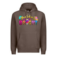 Coffee your future is bright Premium Hoodie - NancyCooperArtShop