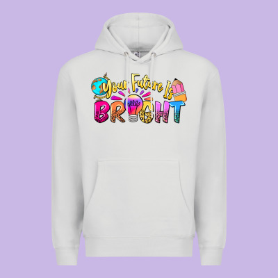 Your Future Is Bright Premium Hoodie Designed By Nancycooperartshop