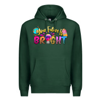Sports Green your future is bright Premium Hoodie - NancyCooperArtShop