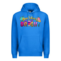 True Royal your future is bright Premium Hoodie - NancyCooperArtShop