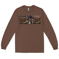 Chestnut proud army mom Long Sleeve Tee - SublimationCraftShop
