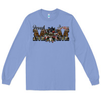 Colony Blue proud army mom Long Sleeve Tee - SublimationCraftShop