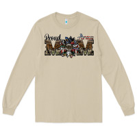 Mushroom proud army mom Long Sleeve Tee - SublimationCraftShop