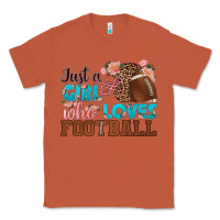 Copper just a girl who loves football Classic Tee - HRA Design Shop