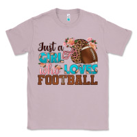 Lilac just a girl who loves football Classic Tee - HRA Design Shop