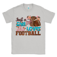 Moon Dust just a girl who loves football Classic Tee - HRA Design Shop