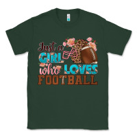 Sports Green just a girl who loves football Classic Tee - HRA Design Shop