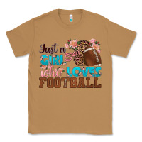 Toasted Coconut just a girl who loves football Classic Tee - HRA Design Shop