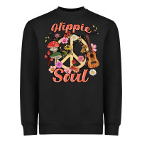 Black hippie soul Heavyweight Sweatshirt - MaliasSmallBusiness
