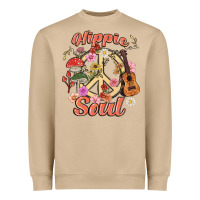 Mushroom hippie soul Heavyweight Sweatshirt - MaliasSmallBusiness