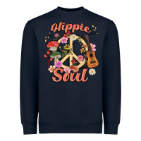 Navy hippie soul Heavyweight Sweatshirt - MaliasSmallBusiness