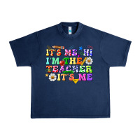 Navy its me hi im the teacher its me Urban Heavy Tee - texasbilliewilder