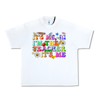 White its me hi im the teacher its me Urban Heavy Tee - texasbilliewilder
