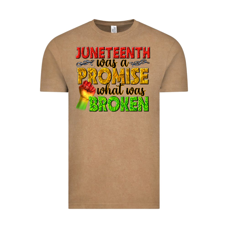Juneteenth Was A Promise What Was Broken Vintage Tee by texasbilliewilder | Teevron