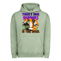 Pigment Oil Green there's some horrors in this house Urban Hoodie - LillyAllenDesigns