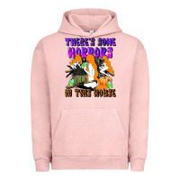 Pigment Salmon there's some horrors in this house Urban Hoodie - LillyAllenDesigns