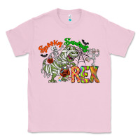 Bubblegum Pink spooky sourus Classic Tee - CowhideDigitalArt