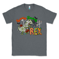Charcoal Heather spooky sourus Classic Tee - CowhideDigitalArt
