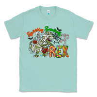 Seafoam spooky sourus Classic Tee - CowhideDigitalArt