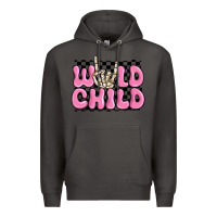 Smoke wild child pink skeleton Premium Hoodie - MaliasSmallBusiness