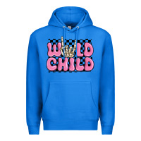 True Royal wild child pink skeleton Premium Hoodie - MaliasSmallBusiness