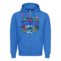 True Royal preview flower stitch 3rd grade Zipper Hoodie - AdoDesignShop