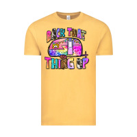Vintage Mustard back that thing up Vintage Tee - Zillion Design Studio