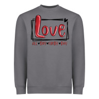 Storm love all day every day hearts Heavyweight Sweatshirt - MaliasSmallBusiness