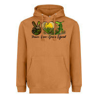 Meerkat peace love green lizard Heavyweight Hoodie - LillyAllenDesigns