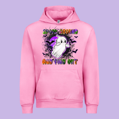 Spook Around And Find Out Urban Hoodie Designed By Lillyallendesigns