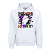 White spook around and find out Urban Hoodie - LillyAllenDesigns