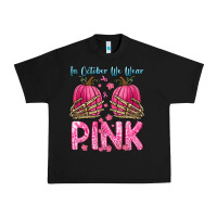 Black in october we wear pink Urban Heavy Tee - Zillion Design Studio