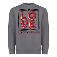Storm love all day every day Heavyweight Sweatshirt - MaliasSmallBusiness