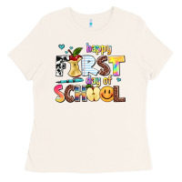 Bone happy first day of school Ladies Tee - AdoDesignShop