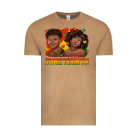 Vintage Camel juneteenth with afro black kids Vintage Tee - texasbilliewilder