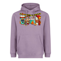 Lavender firefighter coffee Heavyweight Hoodie - Jasminsmagicworld
