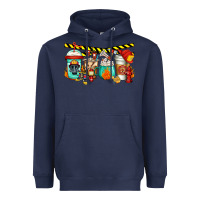 Navy firefighter coffee Heavyweight Hoodie - Jasminsmagicworld