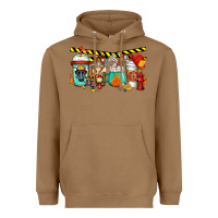 Toasted Coconut firefighter coffee Heavyweight Hoodie - Jasminsmagicworld