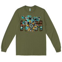 Army Green show mom Long Sleeve Tee - SublimationCraftShop