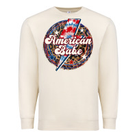 Sandshell Western American Babe Patriotic Premium Sweatshirt - LillyAllenDesigns