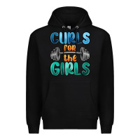Black curls for the girls Premium Hoodie - MaliasSmallBusiness