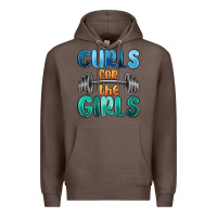 Coffee curls for the girls Premium Hoodie - MaliasSmallBusiness