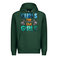 Sports Green curls for the girls Premium Hoodie - MaliasSmallBusiness