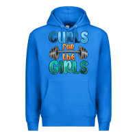 True Royal curls for the girls Premium Hoodie - MaliasSmallBusiness