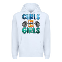 White curls for the girls Premium Hoodie - MaliasSmallBusiness